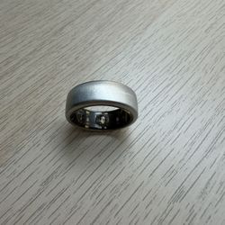 Oura Ring Gen3 Brushed Titanium Size 8