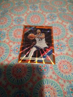 Derrick Rose Dunruss Orange Paralel Card