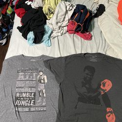 Muhammad Ali T Shirts Size XL