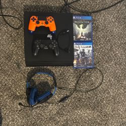 PS4 Bundle - $220