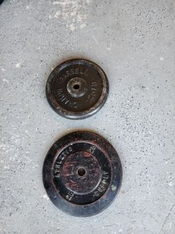 Bar bell weights