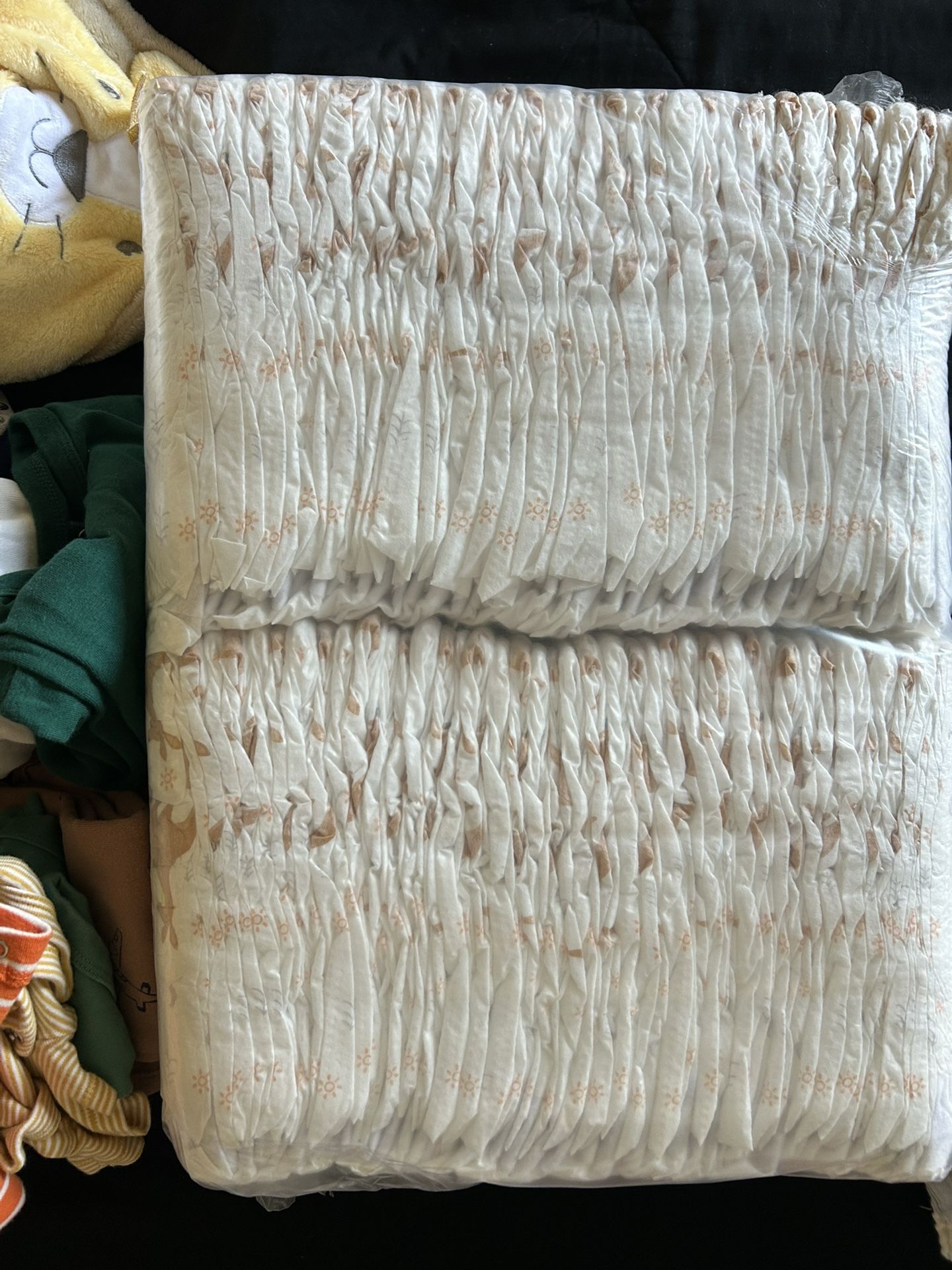 Size 5 Diapers And 12-24 M Clothes