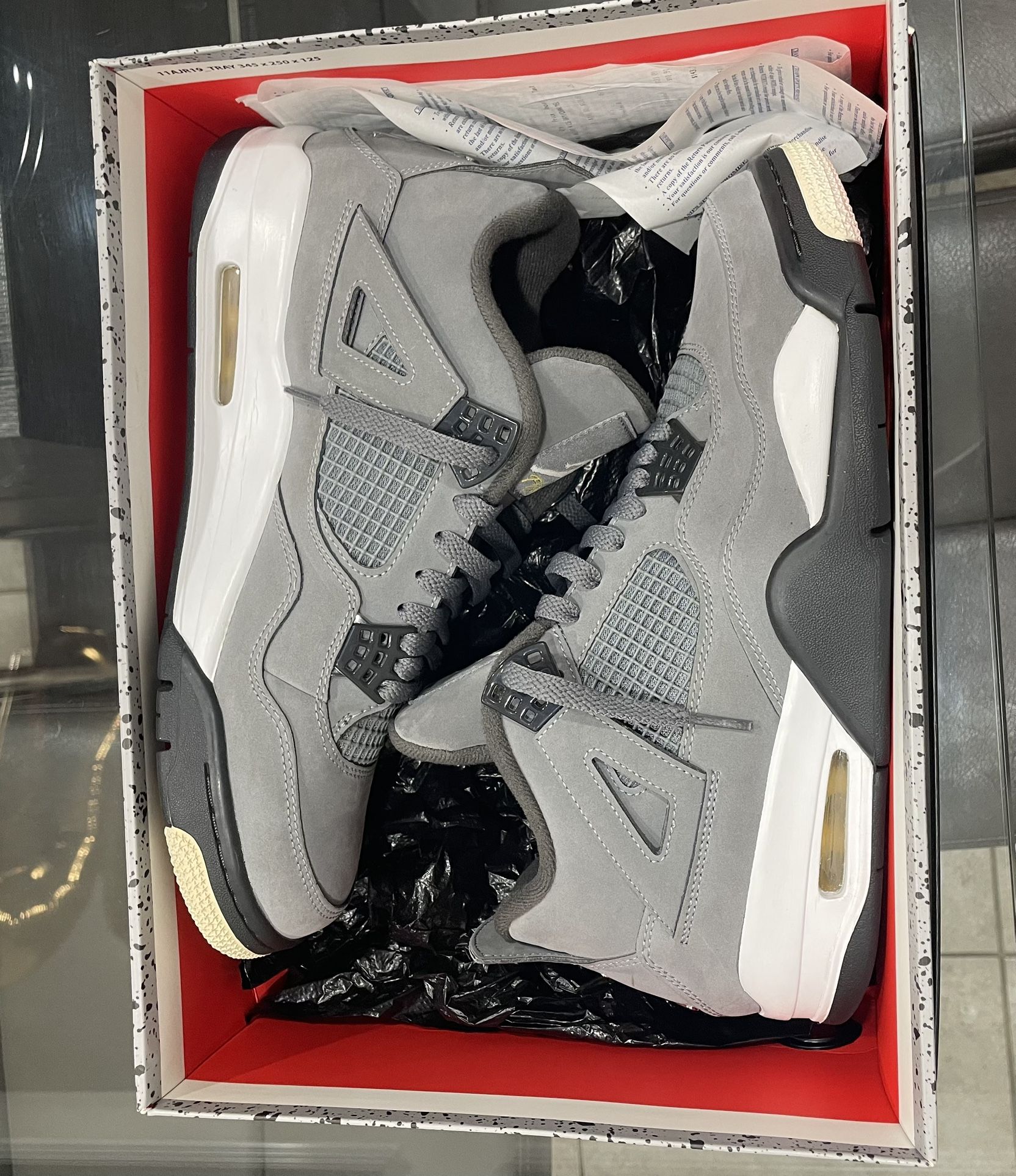 Jordan 4 Retro Cool Grey – Size 11 Original Box