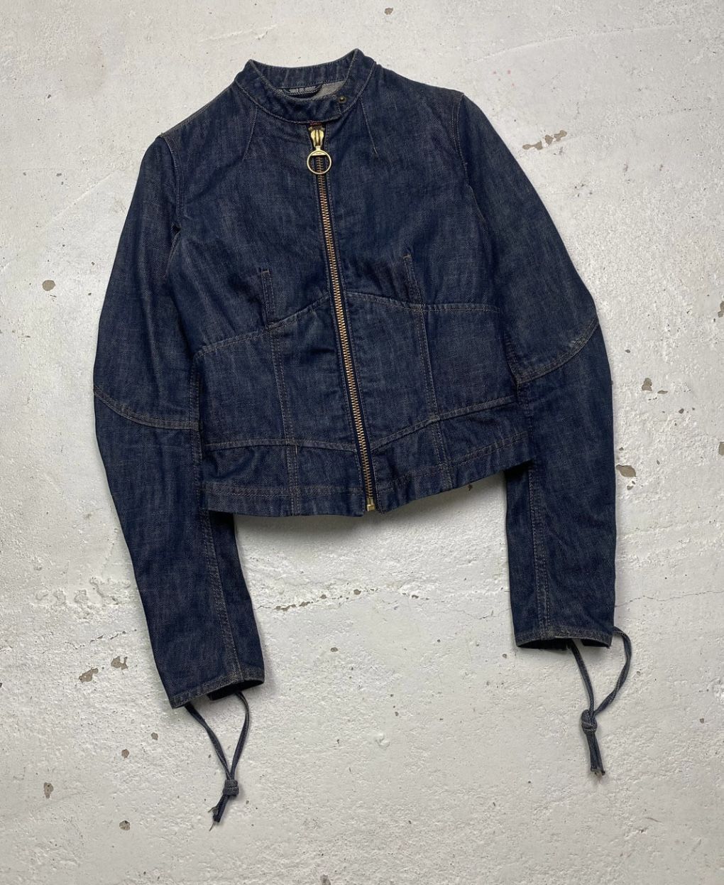 Prada Sport Corseted Denim Jacket