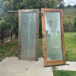 Glass Old Doors