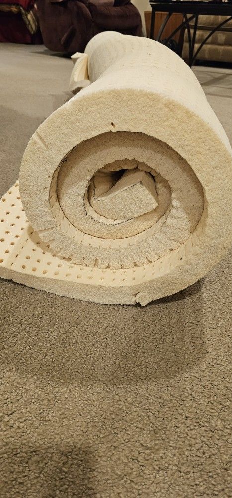 Cal King Latex Mattress Topper 