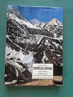 1986 HIMALAYAS HARDCOVER BOOK - PHOTOS & TEXT BY YOSHIKAZU SHIRAKAWA