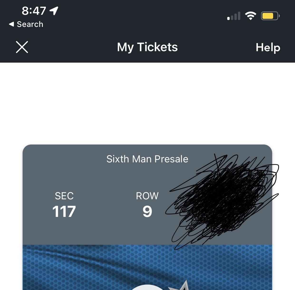 Magic Playoff Ticket 04/25/2024