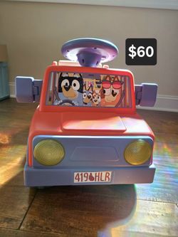 Bluey 6V Ride On Car for Toddlers