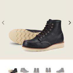 SIZE 7.5 RED WING BRAND NEW BOOTS 