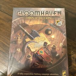 Gloomhaven: Jaws Of lion Board game