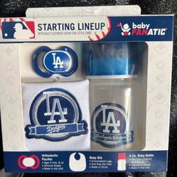 Los Angeles Dodgers Baby Gift Set 3-Pieces