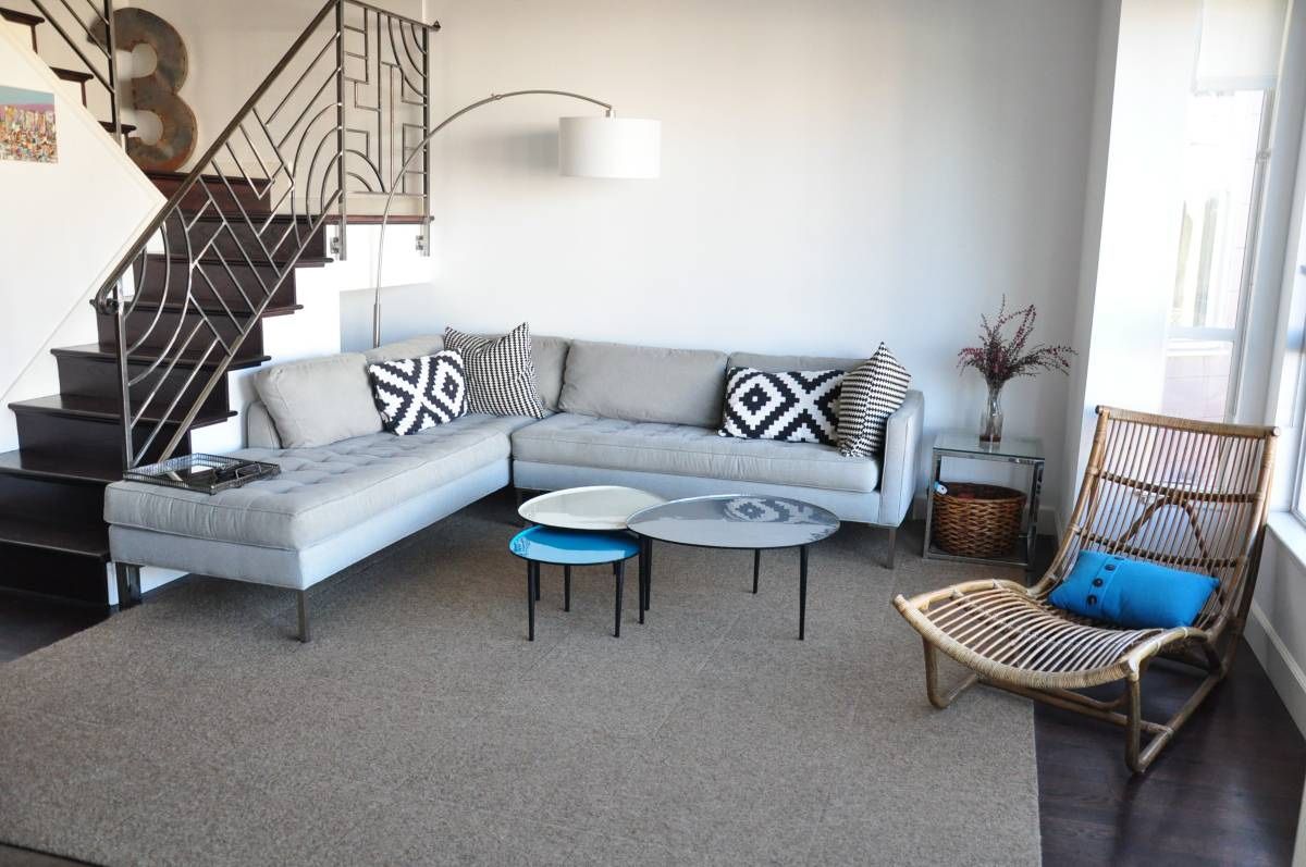 Blu Dot Paramount Sectional Couch || Gray