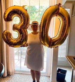 Balloons/ numbers/ letters -JUMBO