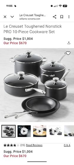 Le Crueset 10 Piece Pot Set