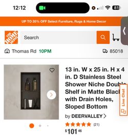 Shower Niche