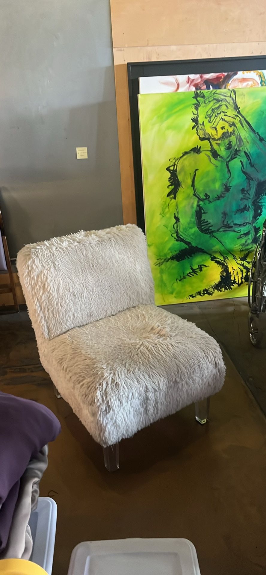 Furry Chair