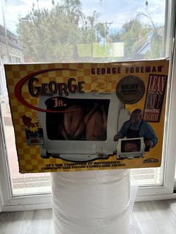 Vintage George Foreman George Jr Rotisserie GR82B NEW Open Box NOS