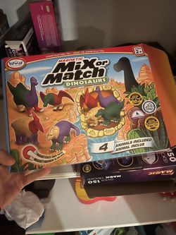 Magnetic Mix or Match Dinosaurs