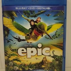 $5 BLU RAY MOVIE. EPIC. BLU RAY ONLY. NO DIGITAL. $5 OR TRADE FOR A MOVIE TITLE I DO NOT ALREADY OWN.