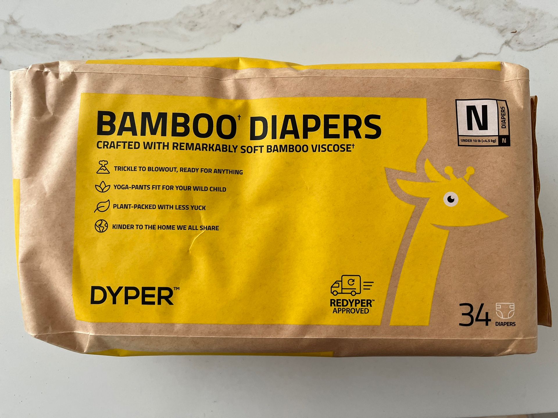 Newborn Bamboo Diapers