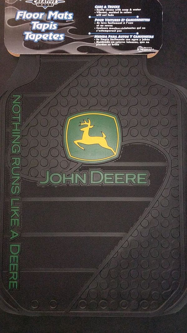 New Pair Of John Deere Floor Mats For Sale In Apex Nc Offerup