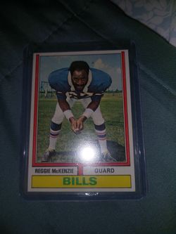 CARD(S): 1974 TOPPS McKENZIE