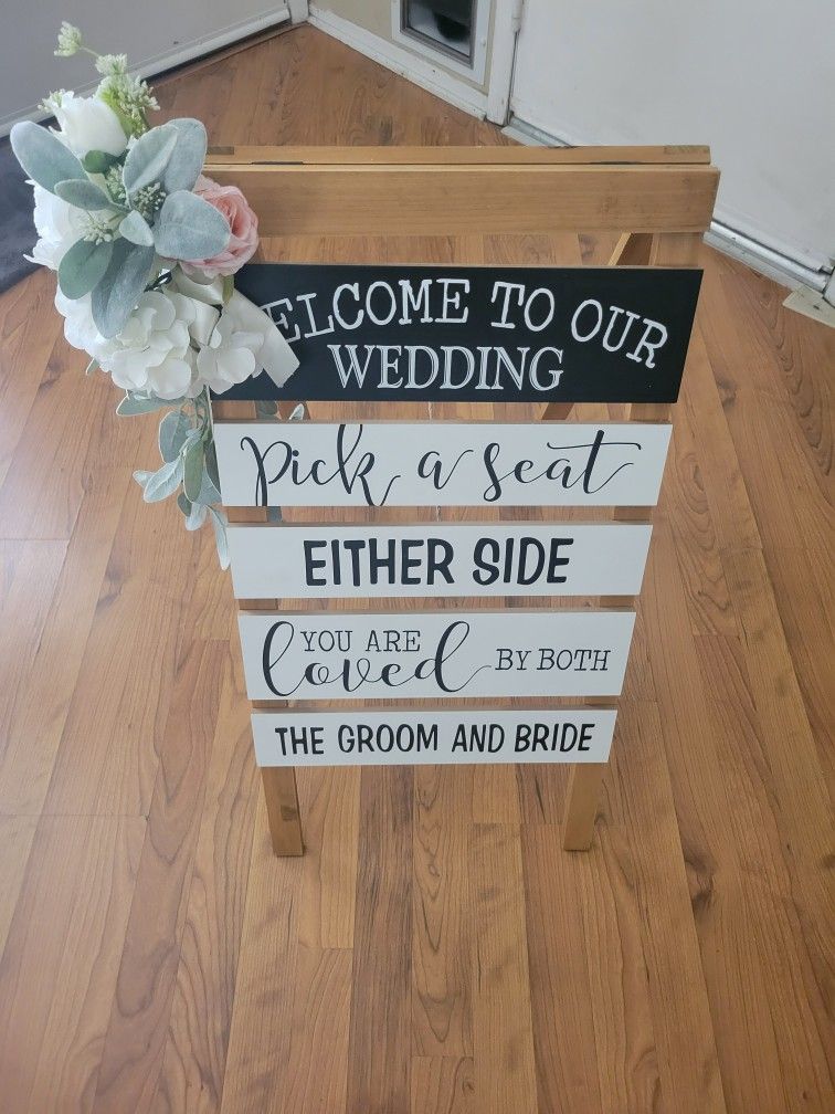 Wedding Sign