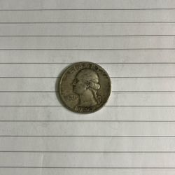 1943 Washington Quarter Silver 