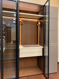 GF Interiors by Guzzini e Fontana “Naked” Italian Wardrobe / Closet – Floor Sample
