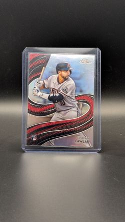 Jordan Lawlar Topps Chrome Rookie Baseball Card