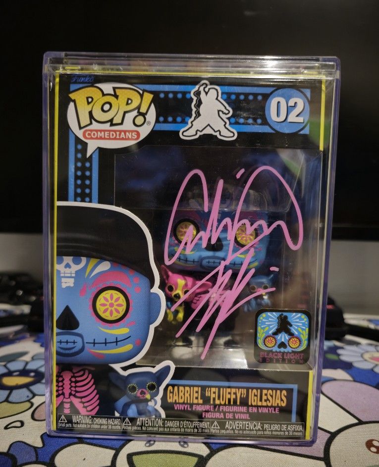 Gabriel Iglesias aka Fluffy Signed Funko pop