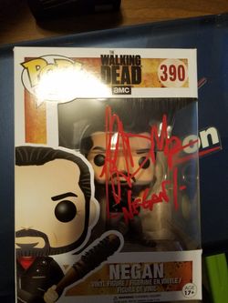 Jeffrey Dean Morgan Autograph Funko POP