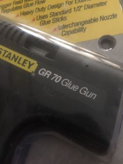 Stanley Heavy Duty Glue Gun GR-70 Hot Melt