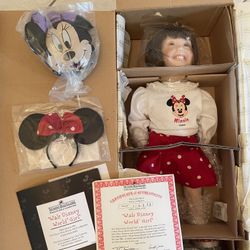 Ashton-Drake Galleries Walt Disney World Girl - New In Box- COA-#76031