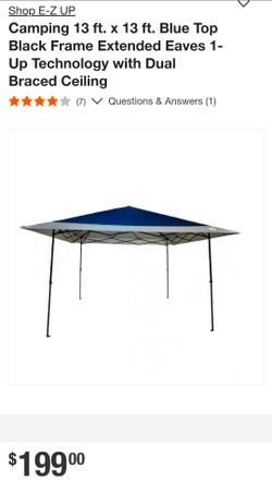 13 x 13 EZ Up Camping Canopy