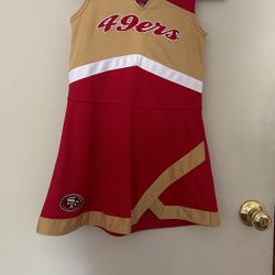 49ers Cheer Dress