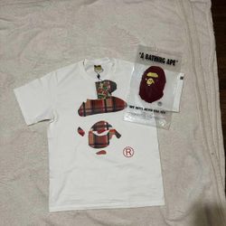 Bape T-shirt Size Medium 