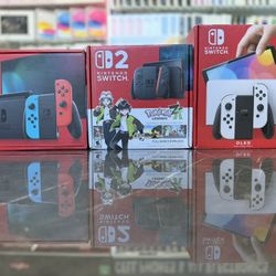 Nintendo Switch, Nintendo Switch OLED, & Nintendo Switch 2 ((Take It Home In Payments/ llévatelo a casa en pagos) (starting At $399) 