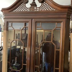 Antique  Corner  Cabinet 