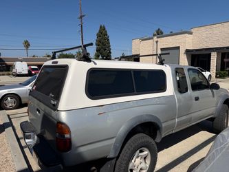 Truck Camper Shell with Roof Rack