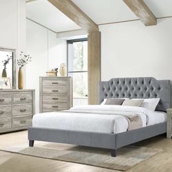 queen bed frame only