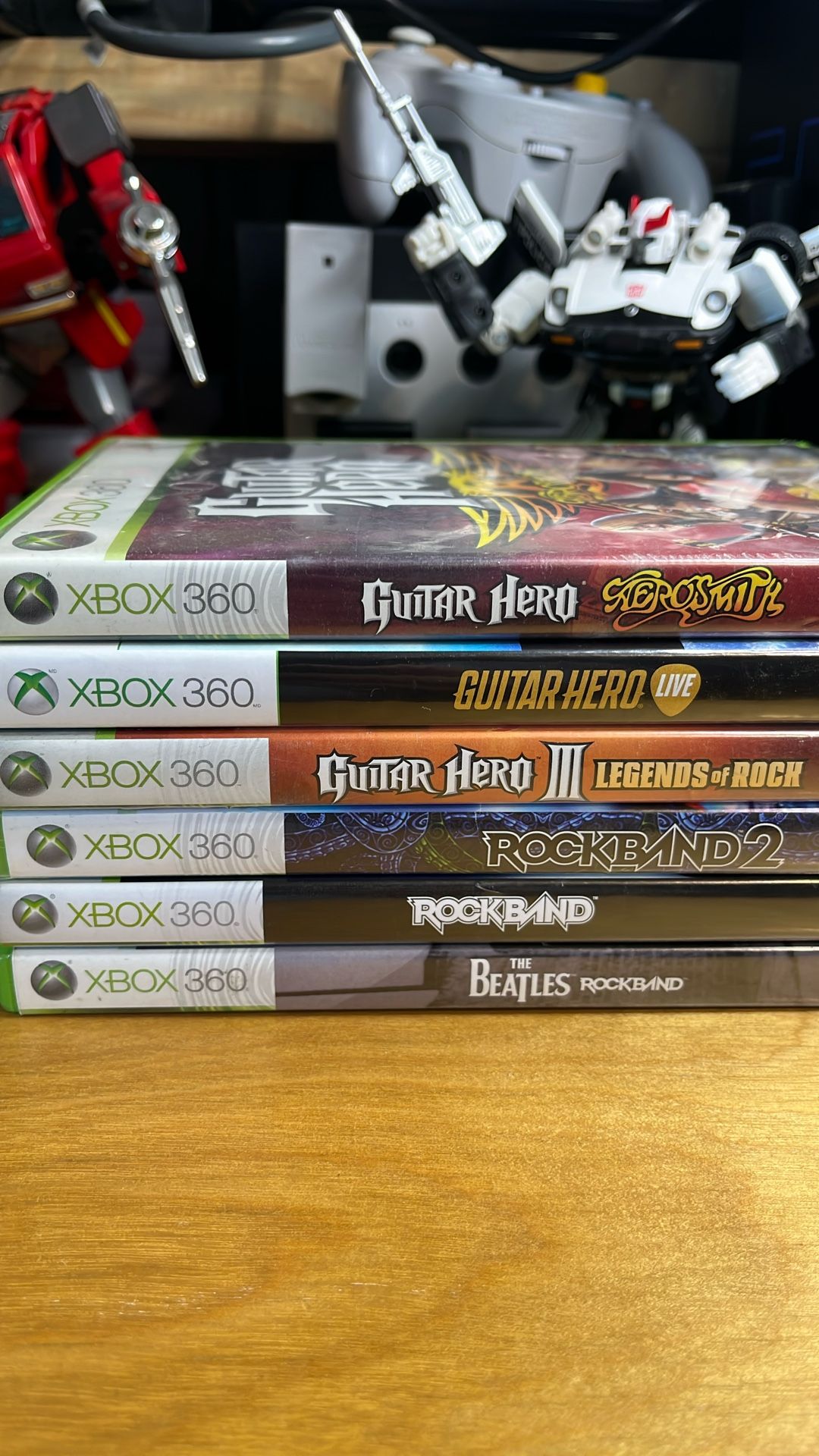 Xbox 360 - Guitar Hero And Rockband Games