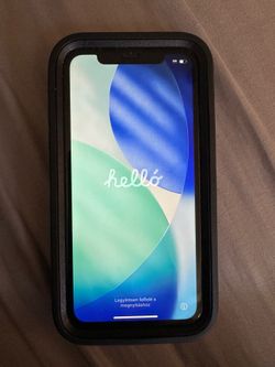 Apple iPhone 11 64G Black with Protective Case and tempered glass screen protector