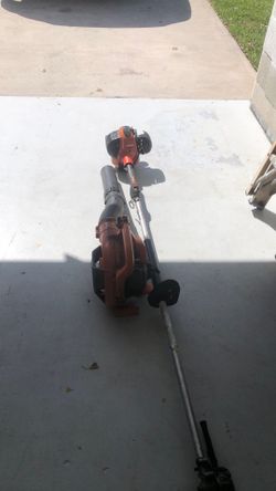 Commercial hedge trimmer blower
