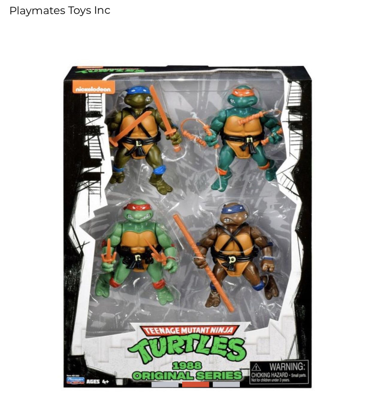 Teenage Mutant Ninja Turtles Original 1988
