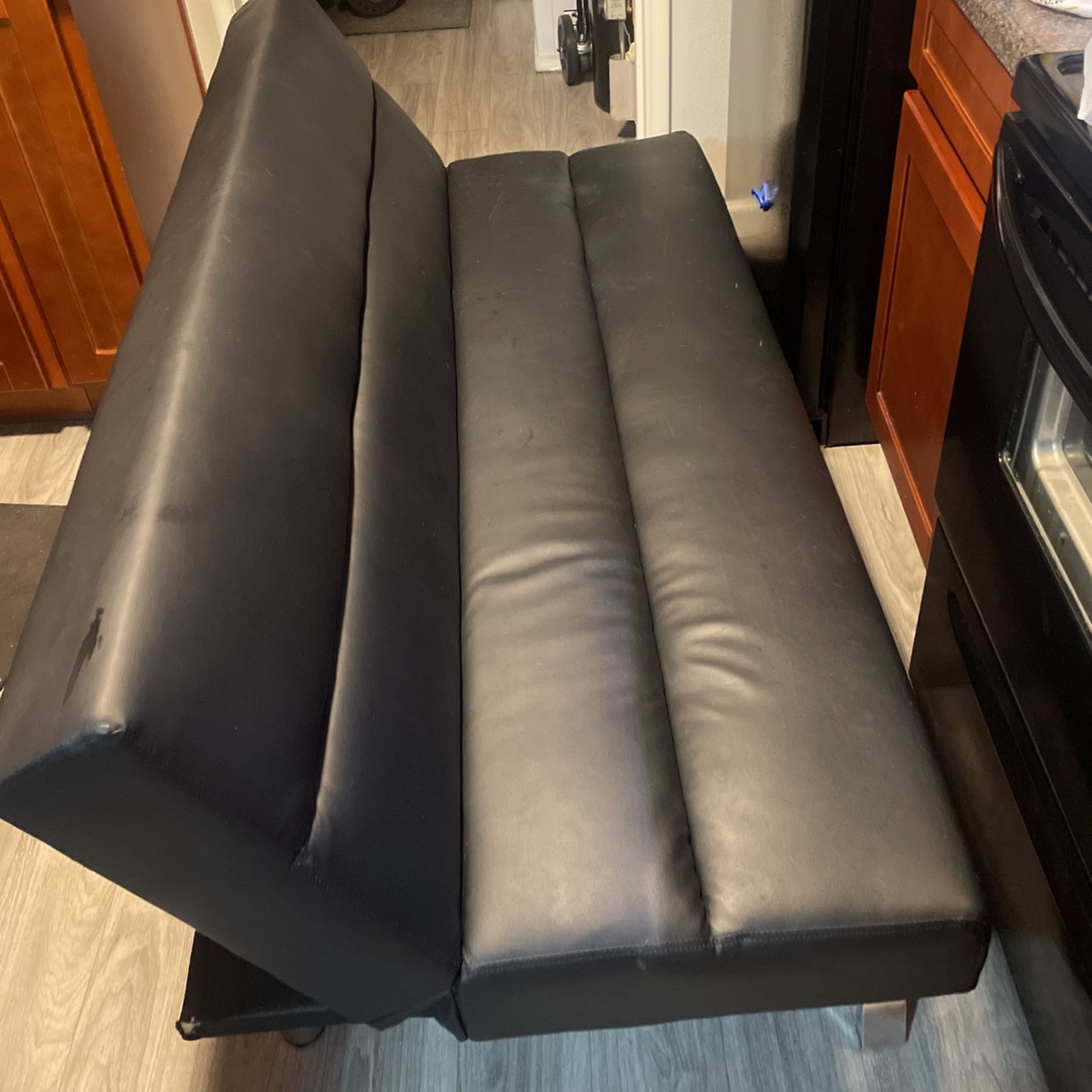 Black Leather Futon for Sale in Phoenix, AZ OfferUp