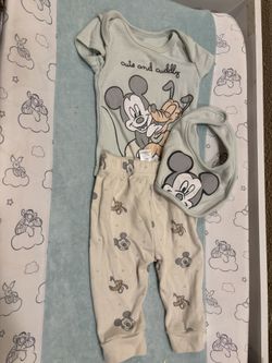 0-3month Mickey Sets 