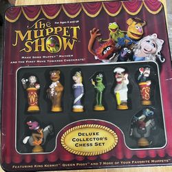 The Muppet Show Deluxe Muppets Collector's Chess Set 7  RESF01 2003 Sababa Toys 
