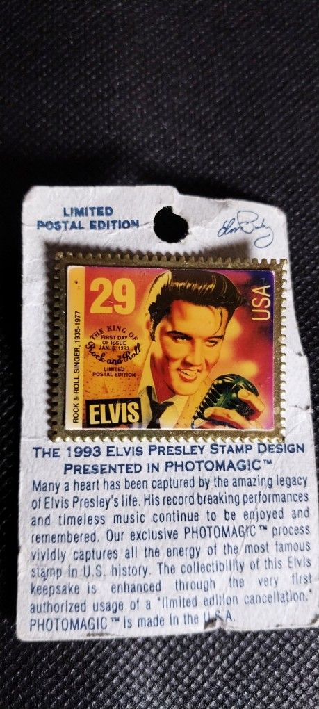 New Elvis Pin Limited Edition